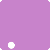Violet square decoration